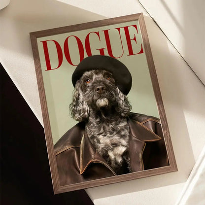 Dogue Painting Calligraphy Canvas Painting Art for Bedroom Living Room Home Decor Wall Decoration Decals Gift