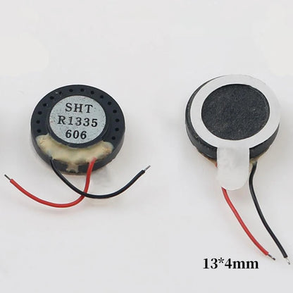 2PCS 13mm 15mm 16mm 18mm 18 20 23 26 28 30 MM Mini Speaker Round Runway Loudspeaker 8Ohm 0.5W For MP4 Toys Cellphone Small Audio