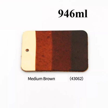 946ml Leather Alcohol Dye Handcrafted DIY Leather Clothing Handicrafts Fabric Coloring Dyeing Auxiliary Raw Surface Dyeing Agent