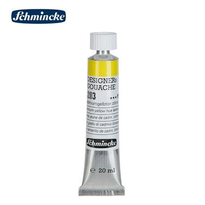 Germany Schmincke Designer Gouache Paint Tube 20ml Opaque Gouache Paint Professional Artist 48 Colors Drawing Art Supplies Cute