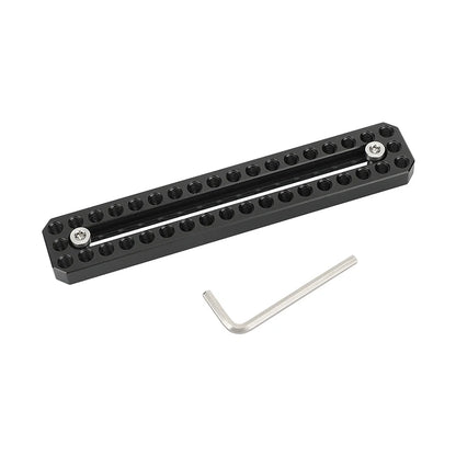 CAMVATE Long Cheese Plate Extended Platform 6.5" with 1/4" Threads and Slot for Camera Cage Photography Video Accesories DIY
