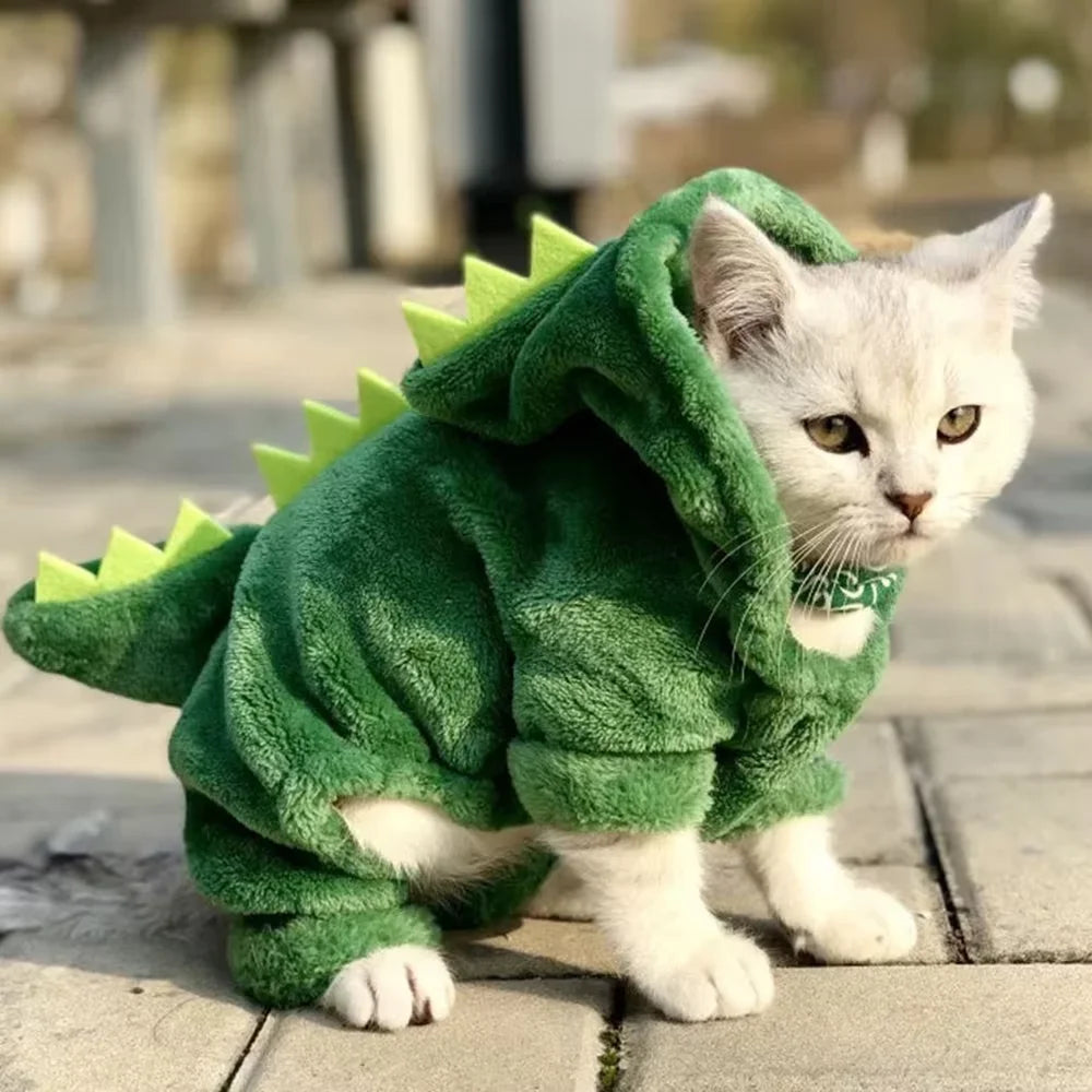 Small And Medium-Sized Dog, Dog, Cat, Pet Supplies, Clothing, Autumn And Winter Cotton Clothes, Transformation Clothes