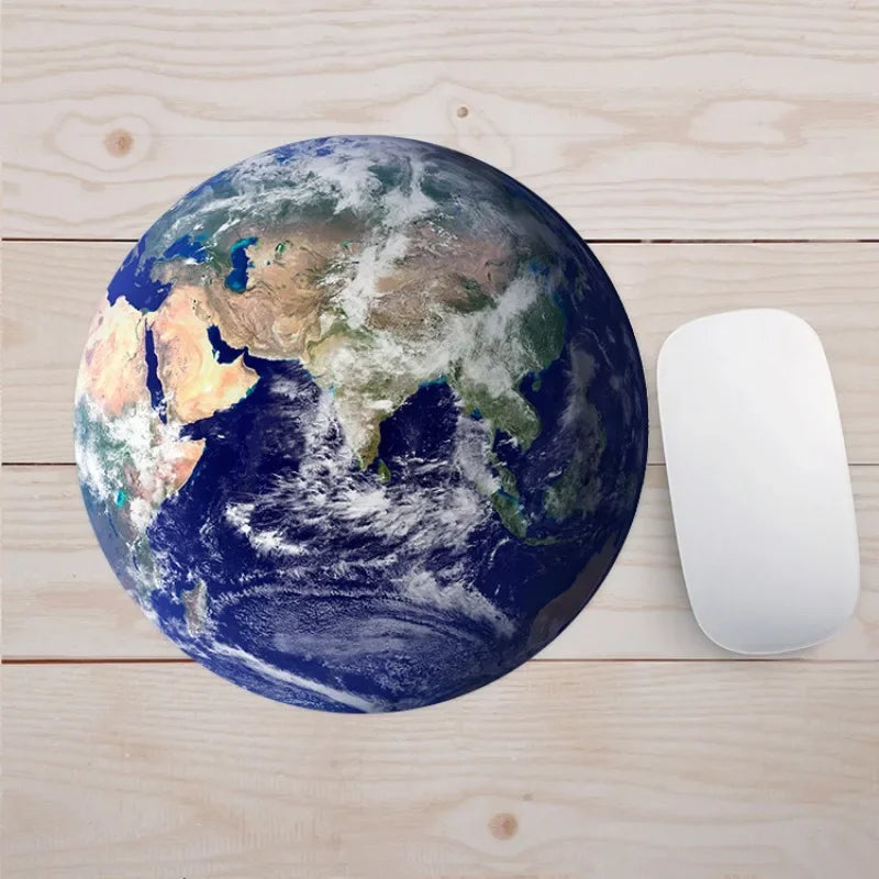 19 Styles Fashion Planets Mouse Pad Round Computer Mouse Pad Gaming Mouse Pad for Pc Laptop Desk