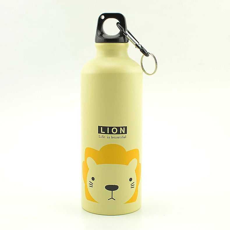 Camping Alloy Water Bottle 500ml Outdoor Portable Cycling Water Bottle