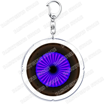 Trending Video Game Keychains for Accessories Bag Glados Aperture Laboratories Science Keyrings Jewelry Gamer Fans Gaming Gifts
