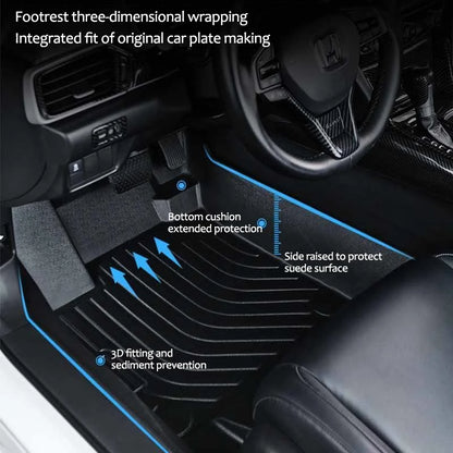 Luxury Car Floor Mats Fits For FAW Bestune T55 2021 2022 2023 2024 2025 2026 Pads Foot Carpets Floor Cover Auto Accessories