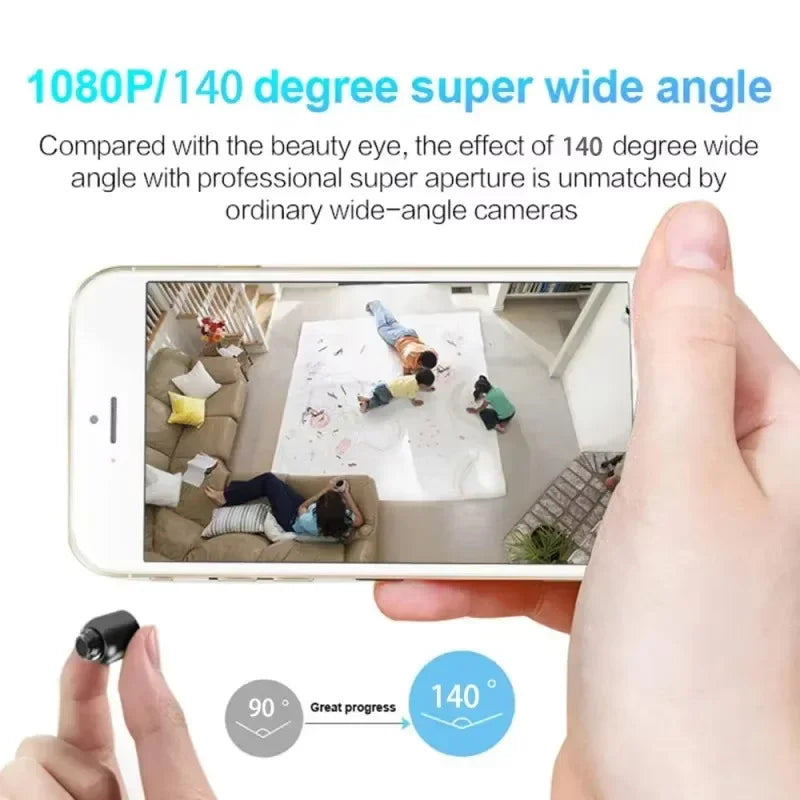 1080P Mini Camera Wireless Surveillance Security Video Cam Night Vision Motion Detect Camcorder Mini Cam Monitor Smart Home NEW