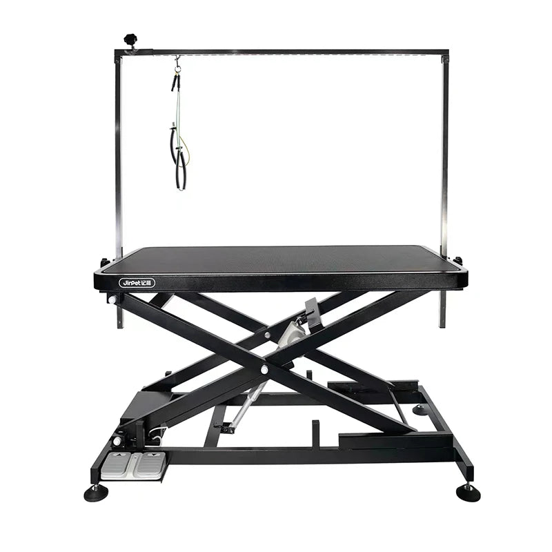 Pet grooming table dog cat grooming table electric lift bath holder hair blowing table folding
