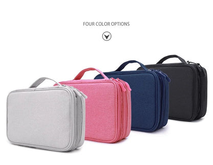Hard Disk Accessories Carry Bag Gadget Bag Travel Cable Case Electronics Organiser for Chargers Cables Powerbank Hard Drive