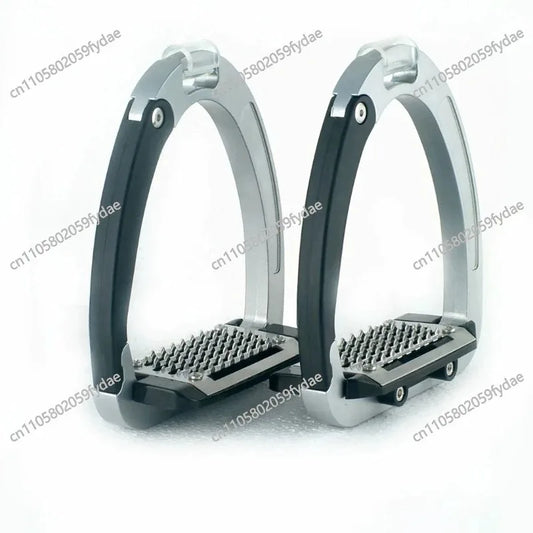 Safety Stirrups 125mm Saddle Accessories Aluminum Alloy Material Equestrian Equipment Complete Set