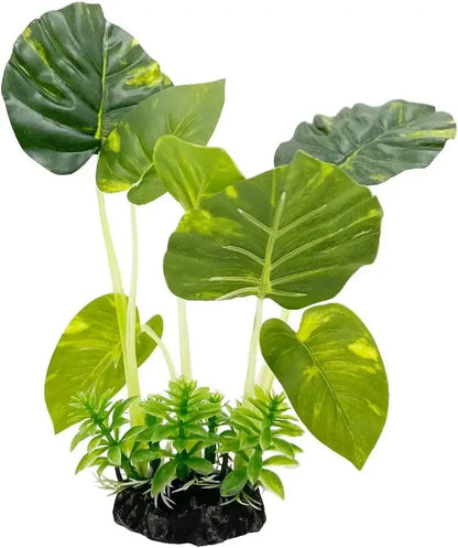 Aquarium Ornaments Simulation Plants Fish Tank Landscaping Decorations Plastic Water Plants Flowers Trees Rocks Accessories