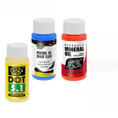 Bicycle Brake Mineral Oil Compatible with Shimano SRAM Avid Magura Hydraulic Brake Systems