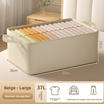 Large Capaci Narrow Long Storage Box Clothes Organizer Der Sle Storage Basket for Wardrobe Clothing Storage Solution