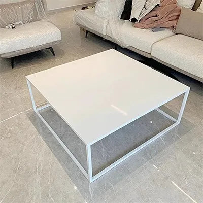 Creative Furniture Metal Small Coffee Table ,Small Apartment Living Room Personality  Modern Minimalist Iron Table