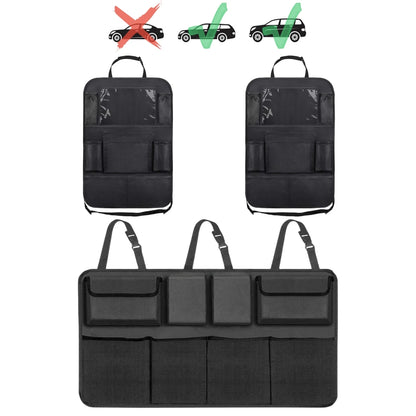 Car Organizer Backseat Hanging Organizer Kit With Large Storage Bag Super Capacity Trunk Organizer For SUV Truck Van Save space