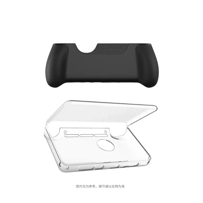 Gaming Accessories Dual Screen Flip Up Handheld Device Protective Case Storage Bag Lanyard Soft Bag Grip for AYN THOR