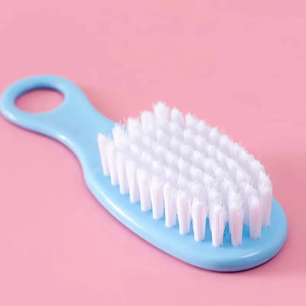 8pcs EVA Bag Baby Health Care Kit Soft Bristle Brush Material Safety Newborn Grooming Kit Nail Clippers Comb Thermometer