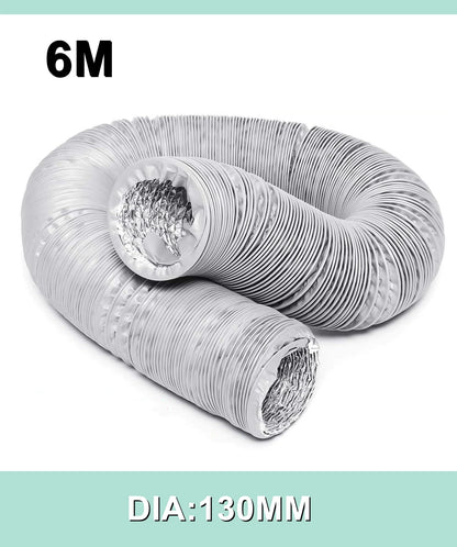 80mm/100mm/110mm/130mm/150mm Portable Air Conditioner Exhaust Vent Pipe Flexible Air Conditioner Exhaust Pipe Vent Hose Outlet