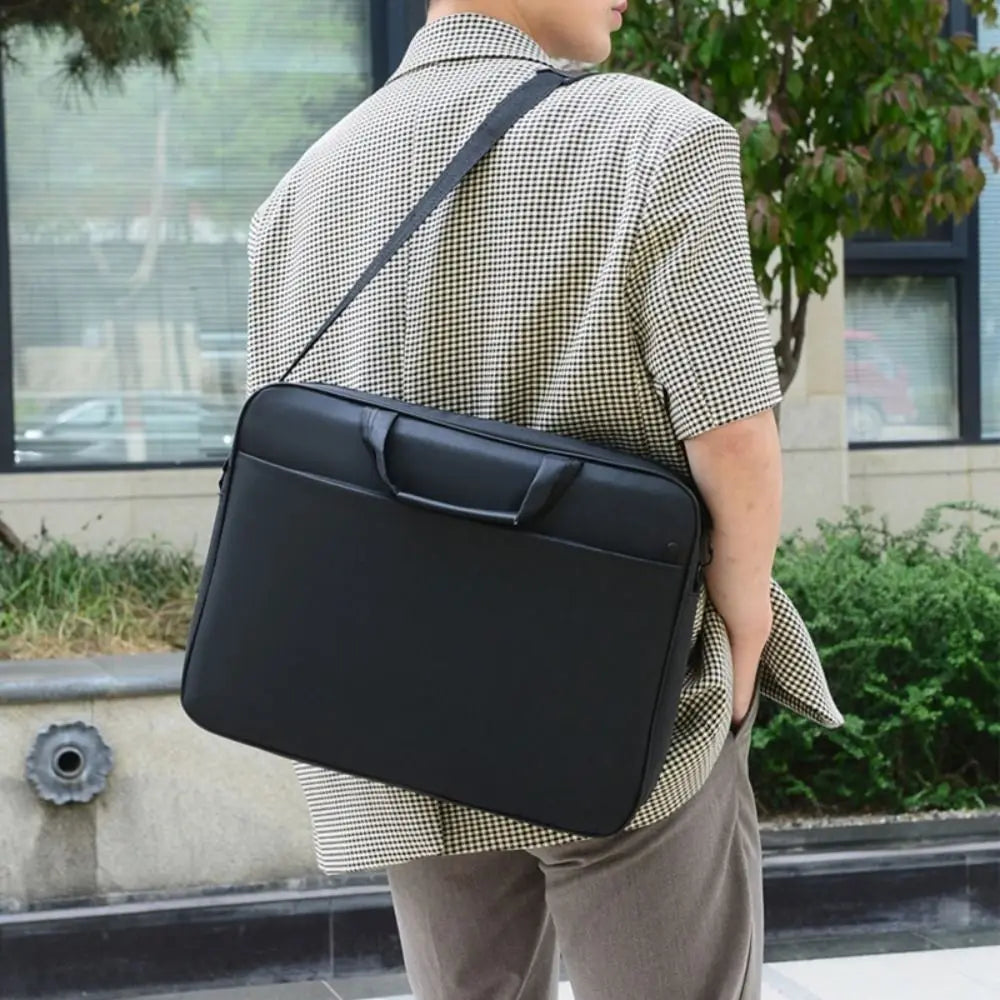 Large Capacity Laptop Bag Shockproof Protective Laptop Case 15.6 17 inch Strap Carrying for Lenovo/HP/Dell/Asus/