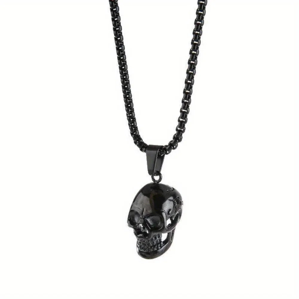 Luxurious European and American Personalized Men's Pendant Necklace New Fashion Punk Hip-hop Men's Necklace Jewelry Wholesale