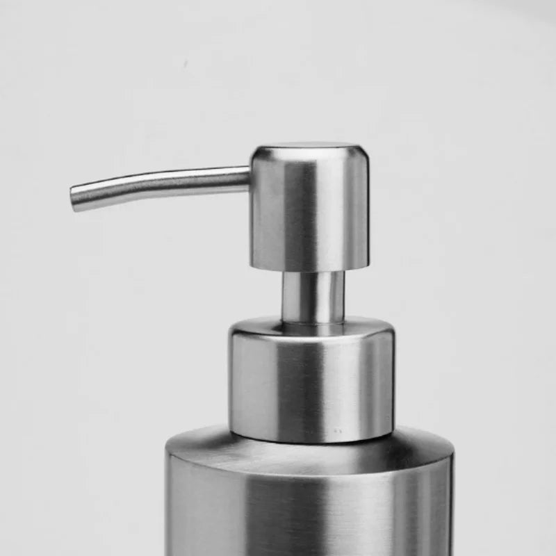 Multi-capacity Gel Bottle Hand Soap Dispenser 304 Stainless Steel Pump Bottle for Home Kitchen and Bathroom Use
