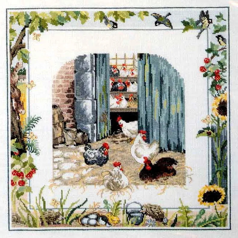 Beautiful Fox Cross Stich Embroidery Set Electronic Drawing Cross Stich Needlework PDF By Email 15TH