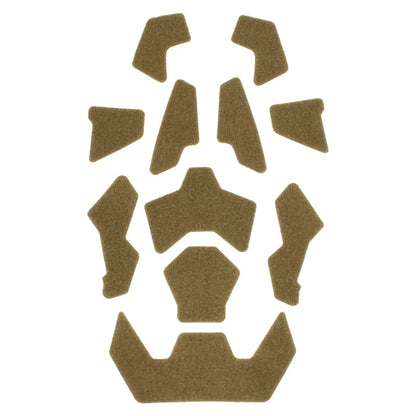 Tactical FAST Helmet Magic Sticker 11pcs Airsoft Helmet Patches Hook and Loop Sticky for Hunting Shooting Accessories