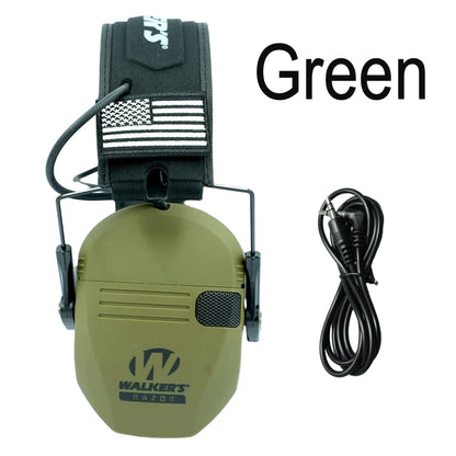 Earmuff Anti-noise Headphone Electronic Shooting Hearing Protection Headset Sound Amplification Foldable