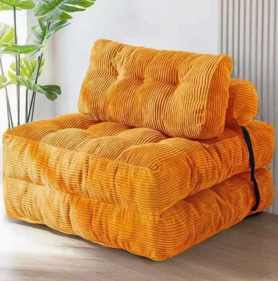 2026 New Vacuum Compressed Lazy Sofa - A Single-person Sofa with Foldable Sleepable and Lieable Sponge Particles