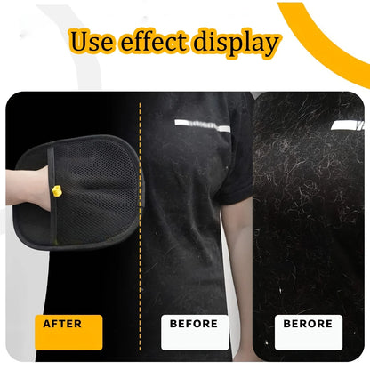 2025Pet Grooming Glove Double Sided Hair Removal Glove for Cats Dogs Bathing Cleaning Carpet Sofa Portable Washable PetAccessory