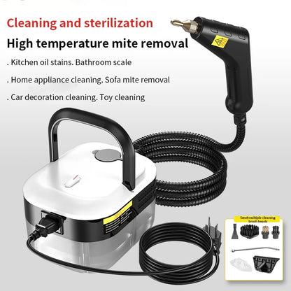 Steam Cleaner High Pressure Temperature Handhled Steam Mop Commercial Household Air Conditioner Kitchen Hood Car Cleaner EU/US