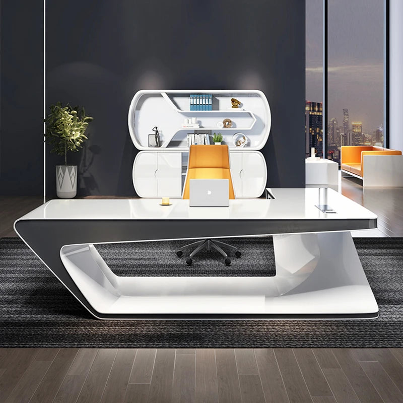 Organizers Modern Office Desk Executive Executive Design Office Desk Computer Organizers Escritorio Oficina Commercial Furniture