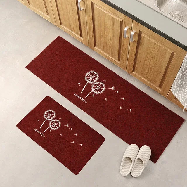 Door Floor Mat Japanese-style Door Mat Rectangle Non-Slip Foot Pad Home Welcome Carpet for Hallway Bath Kitchen Doormat