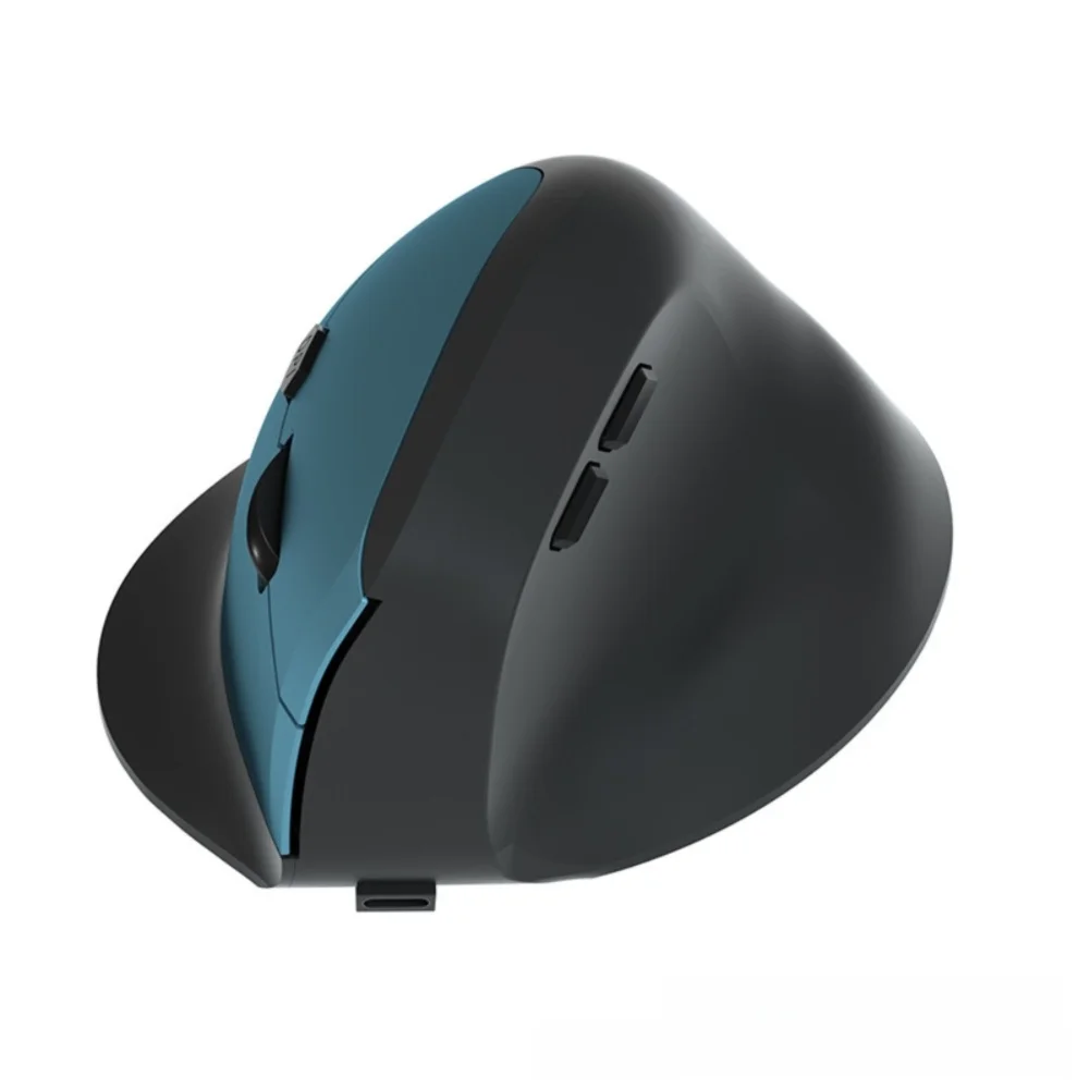 800/1200/1600DPI 2.4G Ergonomic Optical Mouse 6 Mute Buttons Comfortable Gaming Mice ABS Vertical Mouse Gaming Mice Office