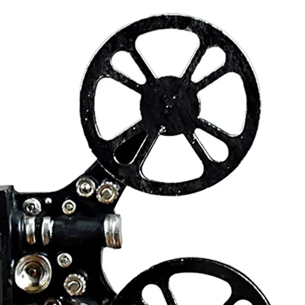 Resin Craft Movie Film Projector Sculpture Exquisite Lightweight Cinema Projector Ornaments Handmade Projector Model Home Decor