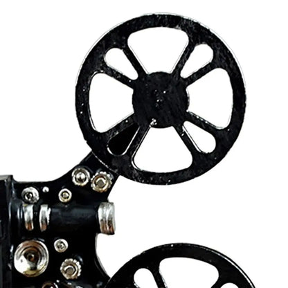 Resin Craft Movie Film Projector Sculpture Exquisite Lightweight Cinema Projector Ornaments Handmade Projector Model Home Decor