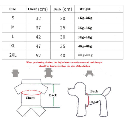 Warm Dog Clothes for Small Dogs Soft Fleece Cat Dogs Clothing Pet Puppy Winter Costume Cats Chihuahua Yorkie