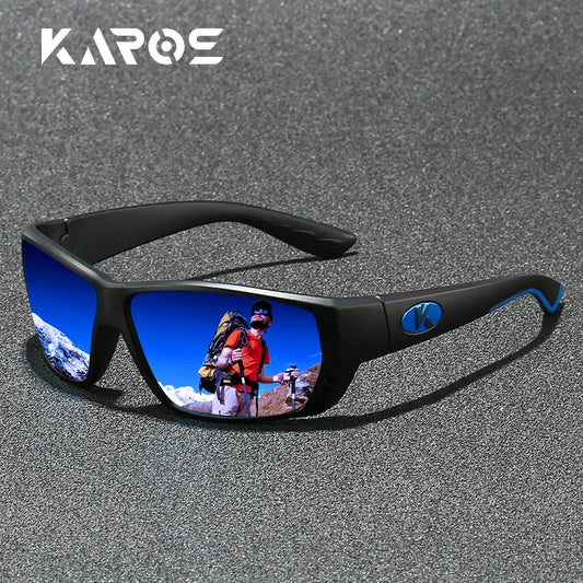 Sports Polarized Sunglasses with UV400 Protection for Cycling Running and Hiking Anti Glare and Durable Frame for Men and Women