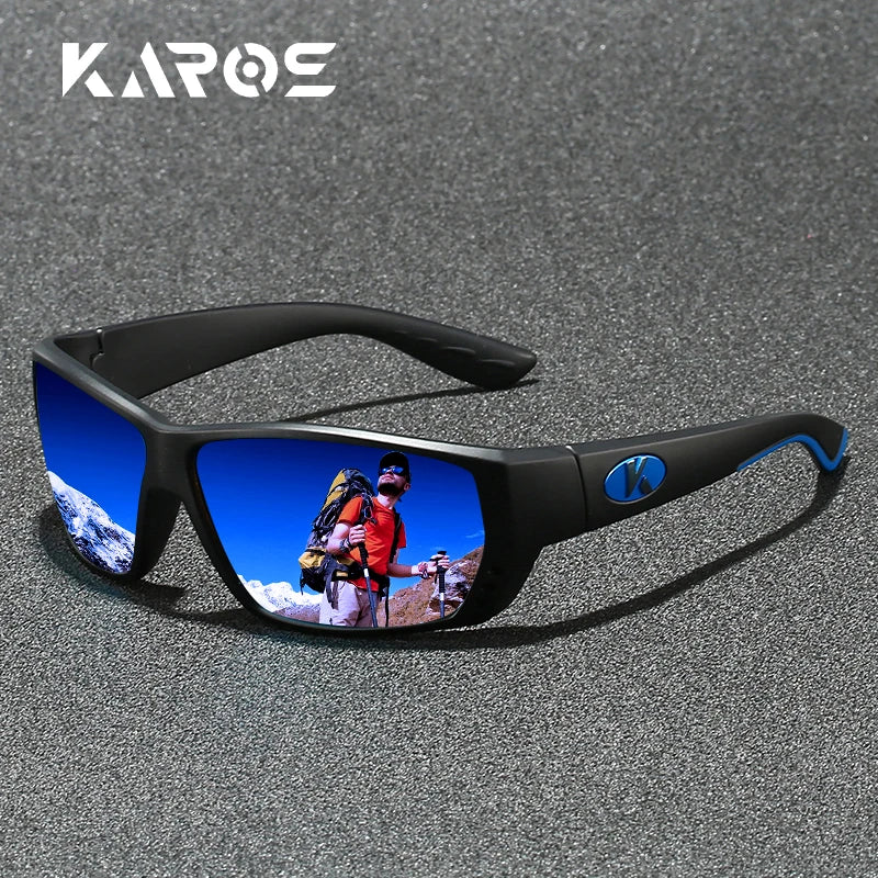 Sports Polarized Sunglasses with UV400 Protection for Cycling Running and Hiking Anti Glare and Durable Frame for Men and Women