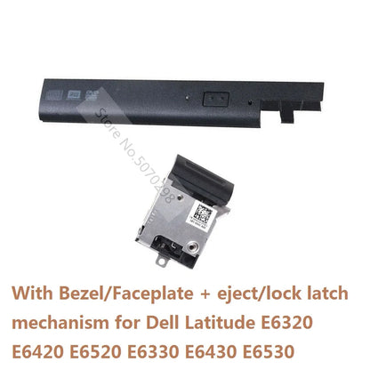 with Original Ejector 2nd SATA 3.0 2.5" Hard Drive HDD SSD Optical Caddy for Dell Latitude E6520 E6420 E6320 E6530 E6430 E6330