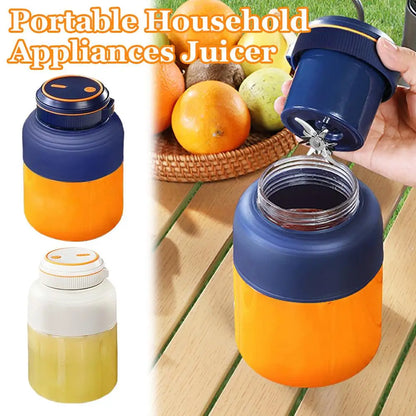 Portable Fruit Juice Blenders Summer Personal Electric Mini Bottle Home USB Charging Milkshake Cup Machine For Kitchen ﻿