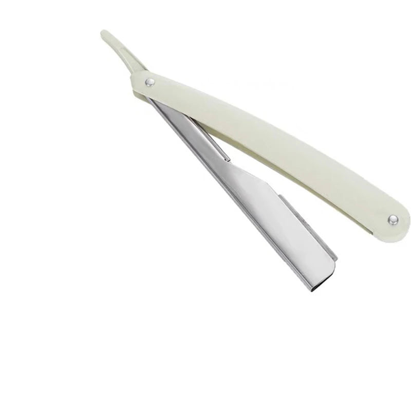 Manual Shaver for Men Barbershop Razor Stainless Steel Shank Is Easy To Use Safety Razor 1Pcs Shaving Razor with Blades