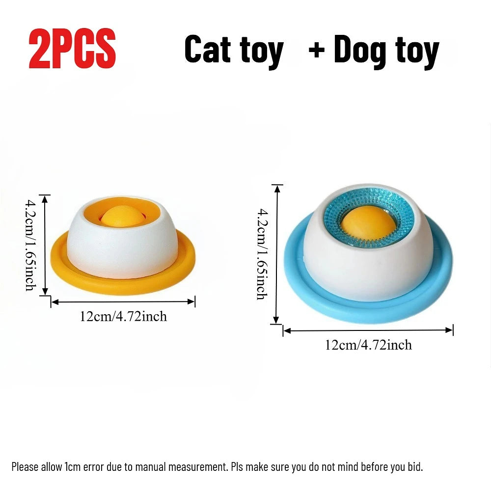 Dog Stimulation Toys Pet Lick Mat Slow Feeder Yogurt Licking Plate Interactive Cats Dog Snack Bowl Tiring Bowls Dental Care Tool