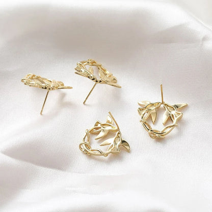 1Pair Fashion Trend Charm Creative Lovebirds Earrings Cute Simple Handmade Earrings For Women Girls Jewelry Accessories Gifts