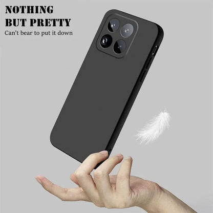 Orginal Liquid Silicone Case for Xiaomi 17T Pro 17 Max Mi 13 14 15 13T 14T 15T Pro Built-in Fluff Shockproof Protect Soft Cover