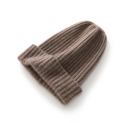 MERRILAMB Cashmere Cap Winter Beanie Hat Fashion Warm Winter Hats Women Casual Solid Adult Cashmere Knitted Hat Skullies Beanies