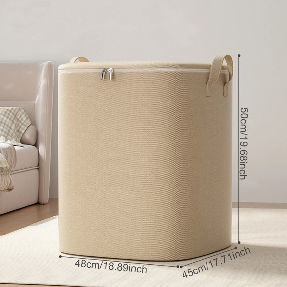 Stereoscopic Storage Boxes Household Storage Boxes Organizing Boxes Fabric Foldable Large Capacity Dust-proof Closet Storage