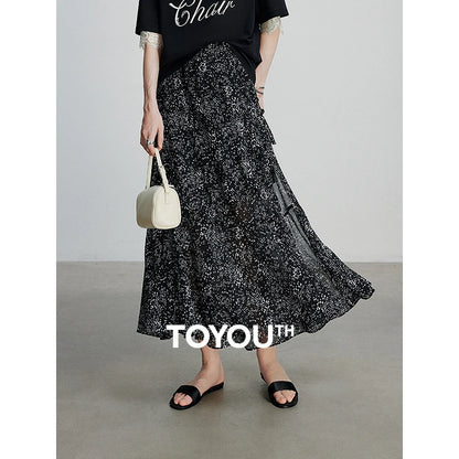 TOYOUTH Women Skirt 2025 Summer New Skirt 8520002