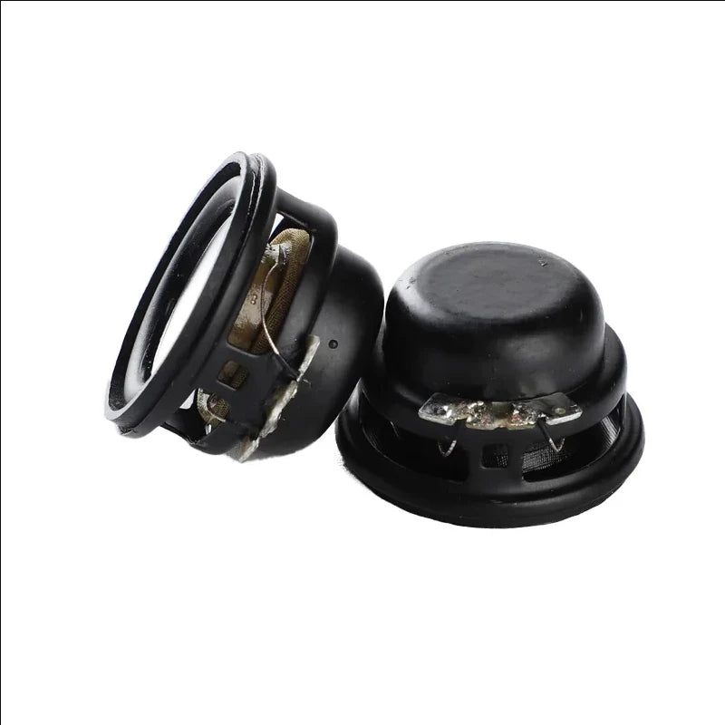 2pcs Mini Audio Speakers 27MM 4 Ohm 3W Bass Multimedia Portable Sound Speakers Audio Woofer Home Theater Loudspeaker