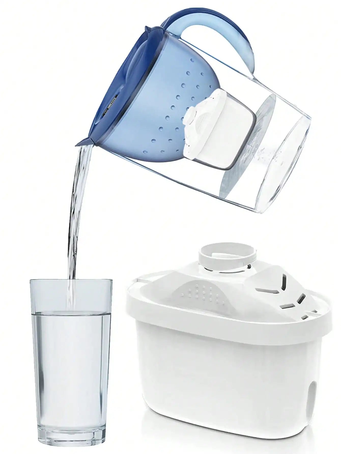 3pcs household kitchen cleaning water jug filters, activated carbon filters, filters for water purifiers, water jug filters
